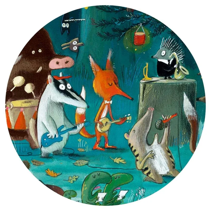 Wimmelbild Puzzle 35 Teile - Das Orchester