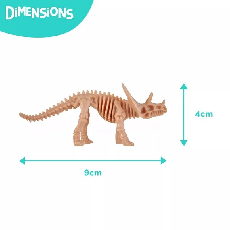 Mini Dinosaurier Fossilien aus Kunststoff