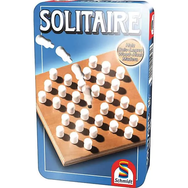 Solitaire, Reisespiel in der Metalldose