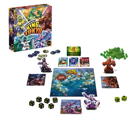 King of Tokyo - Schnelles lustiges Würfelspiel für die ganze Familie