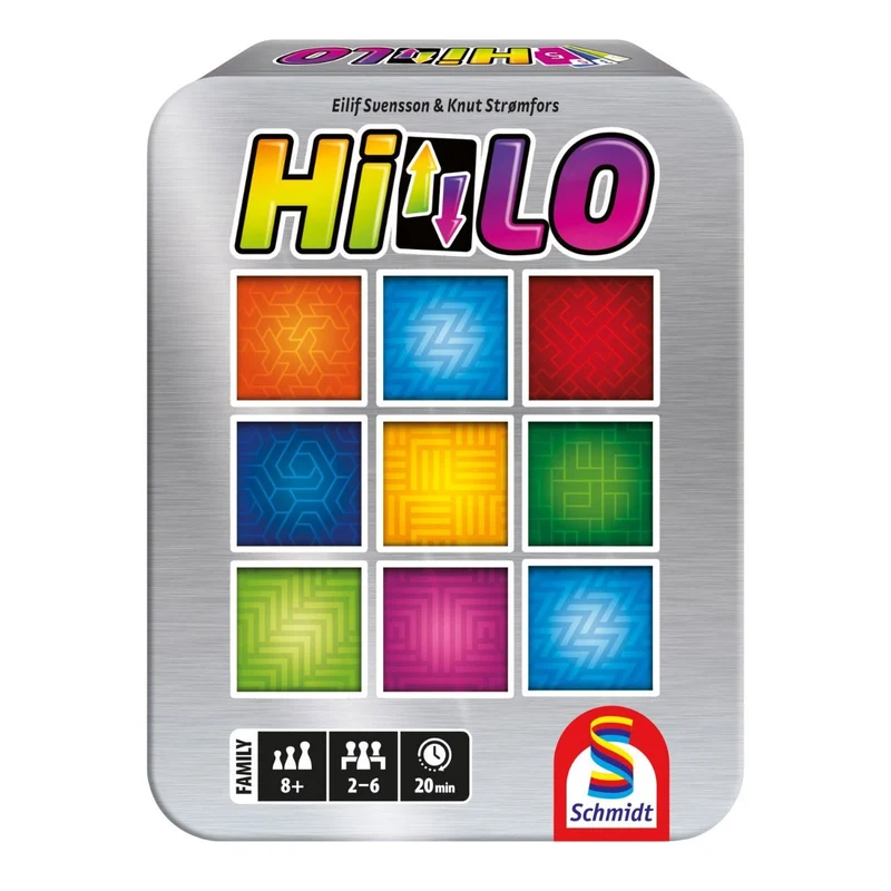 HiLo Kartenspiel Metallbox