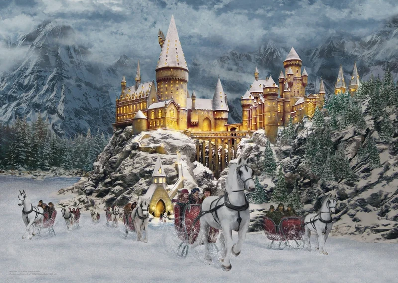 Puzzle Hogwarts Castle in Winter – 1000 Teile