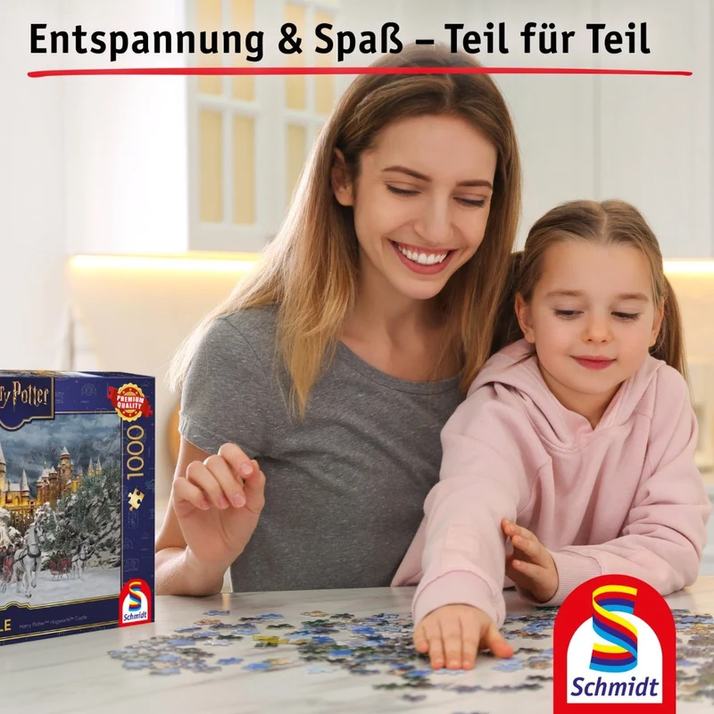 Puzzle Hogwarts Castle in Winter – 1000 Teile