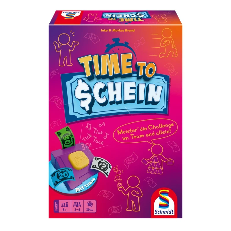 Time to Schein Partyspiel ab 8 Jahren