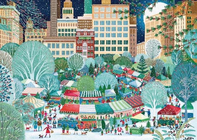 Puzzle Winterzauber 1000 Teile