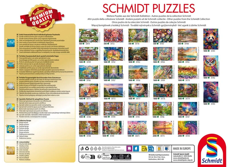 Puzzle Winterzauber 1000 Teile