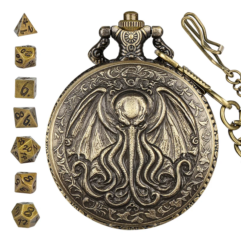 Great Old One Amulett mit Miniwürfeln