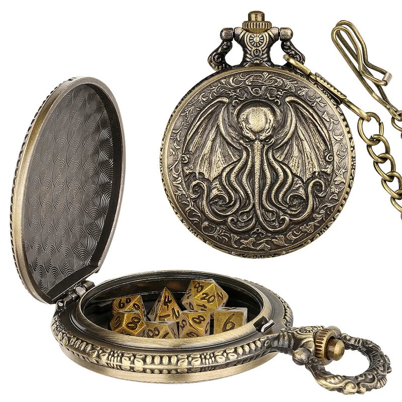 Great Old One Amulett mit Miniwürfeln
