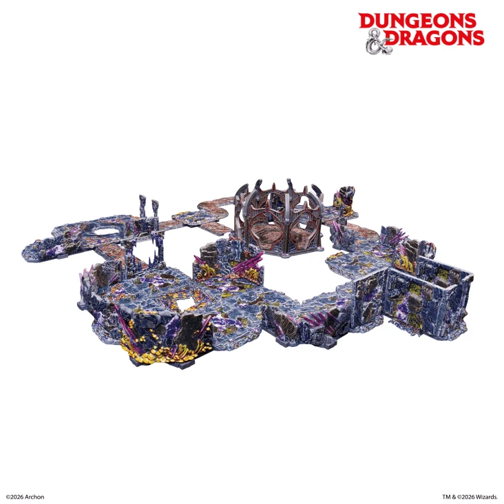 D&D - Underdark Pre-Painted Terrain Set