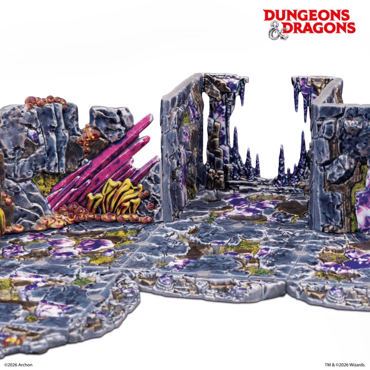 D&D - Underdark Pre-Painted Terrain Set