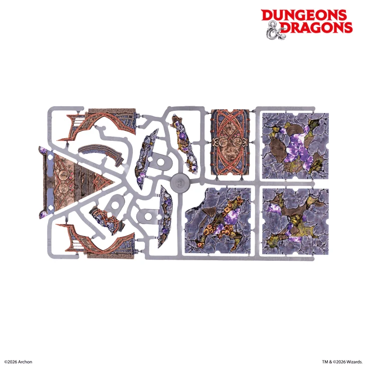 D&D - Underdark Pre-Painted Terrain Set