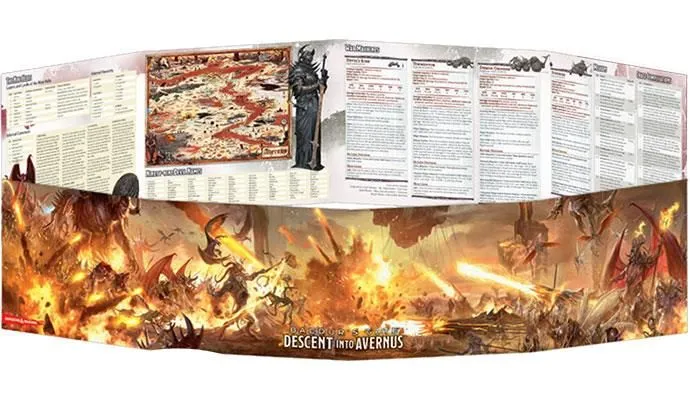 D&D Descent into Avernus - Dungeon Master's Screen - EN