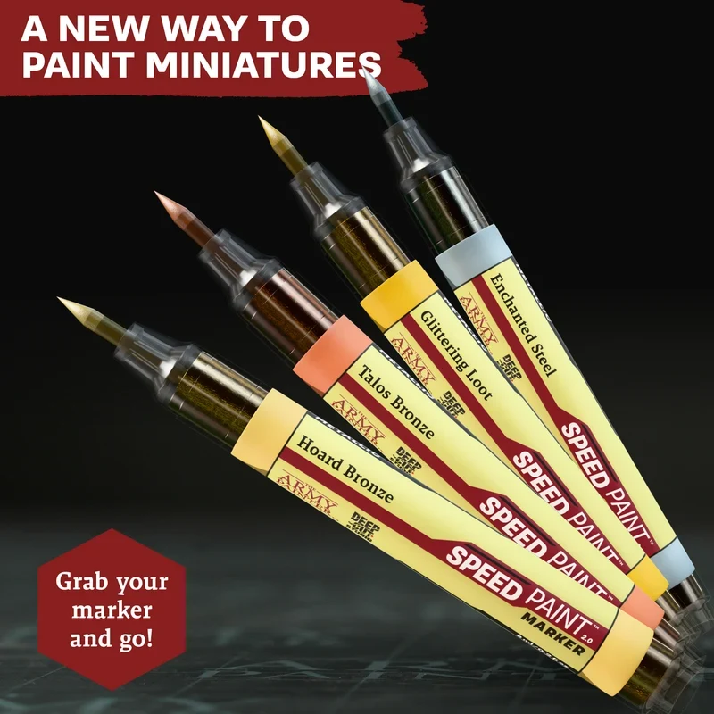 Speedpaint Marker - Metallics Set
