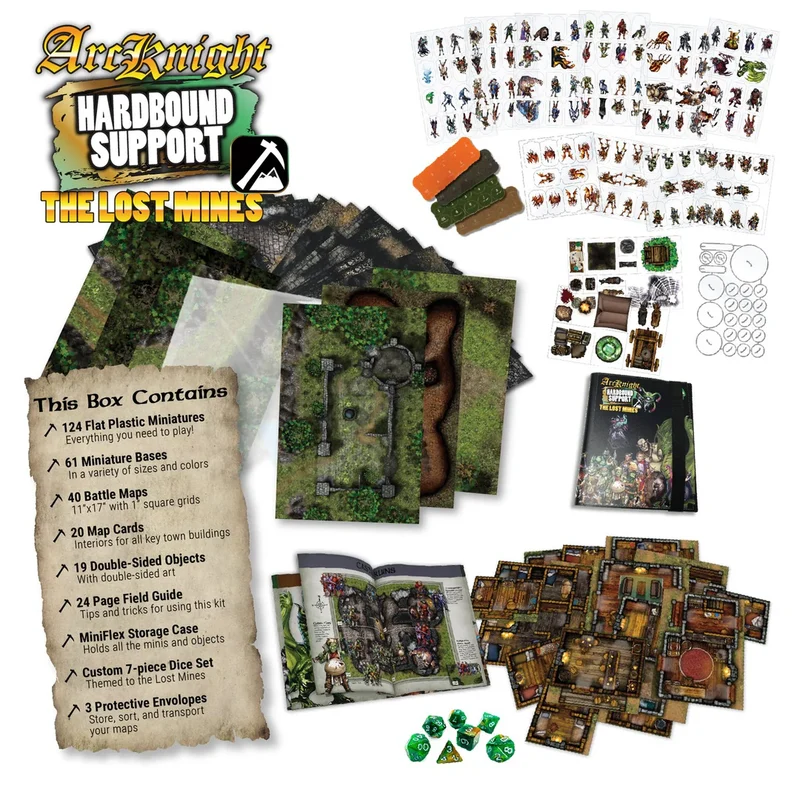 Lost Mines – Hardbound Support 1.5 (5E Starter Set)