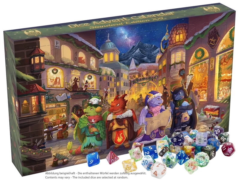 Mystery Adventskalender 2026 (Würfel, 5.5E Abenteuer, Gutscheine)
