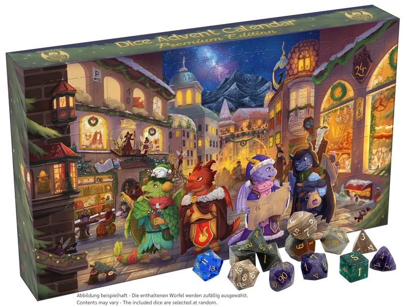 Mystery Adventskalender 2026 (Würfel, 5.5E Abenteuer, Gutscheine)