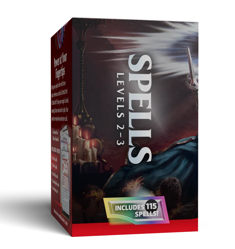 D&D - Reference Cards: Spells - EN
