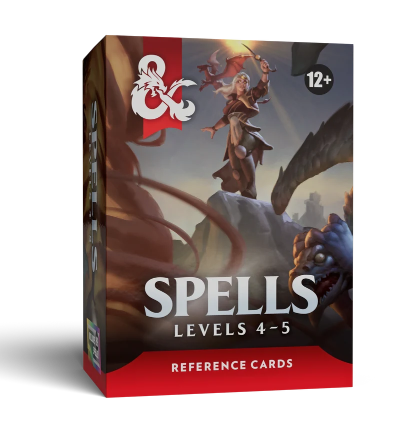 D&D - Reference Cards: Spells - EN