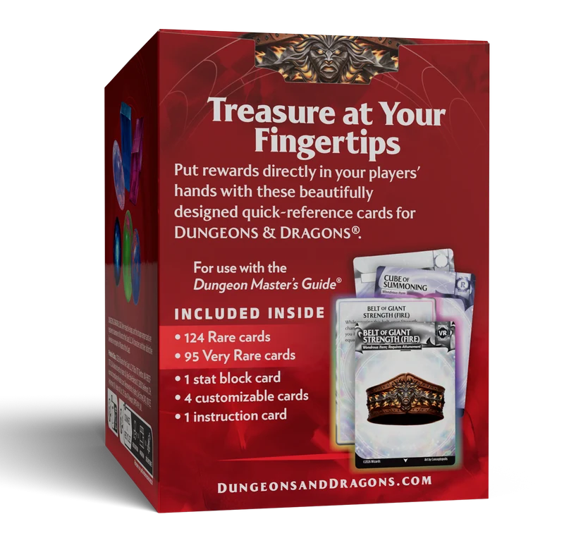 D&D - Reference Cards: Magic Items - EN