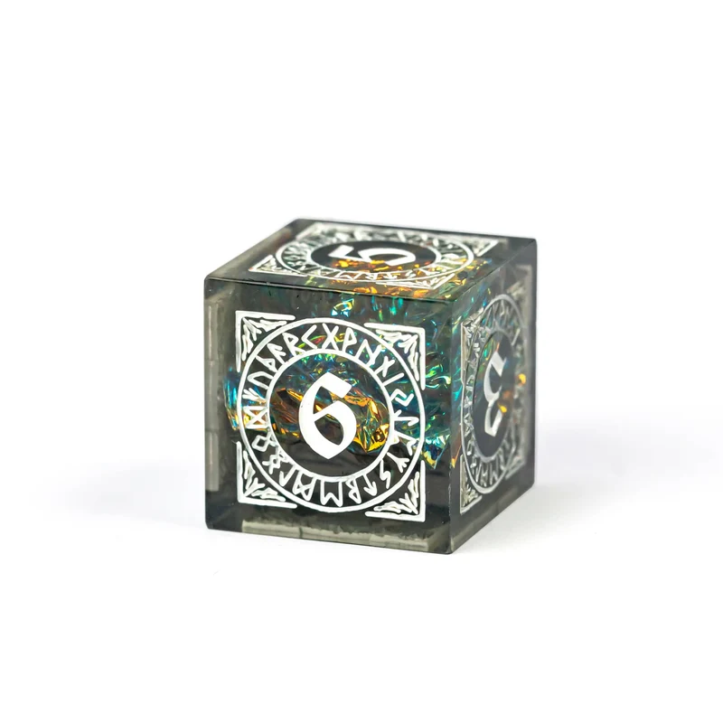 Spacebreaker ornament psychodelic white