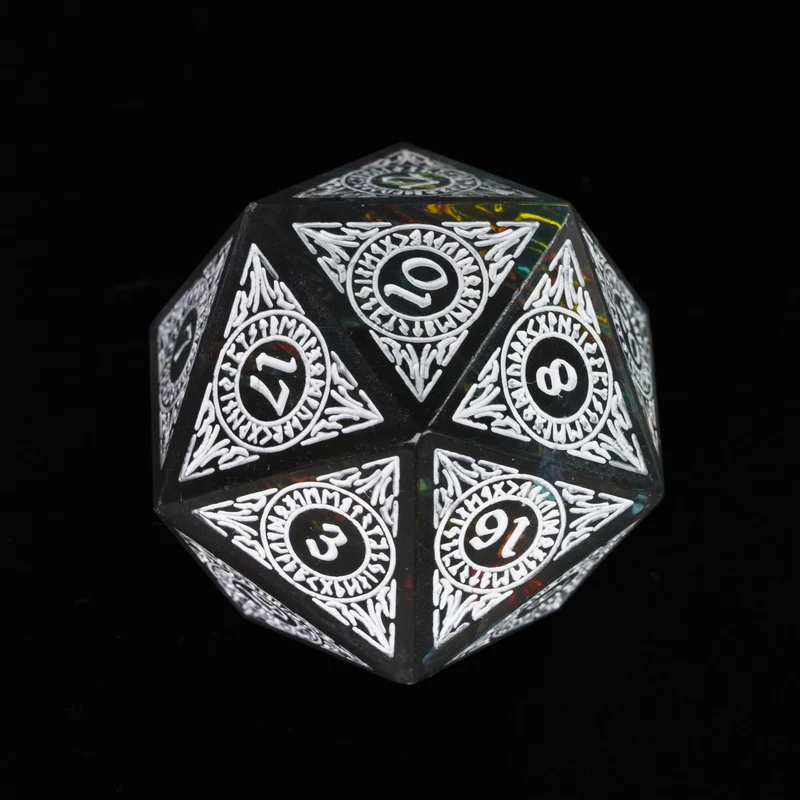 Spacebreaker ornament psychodelic white
