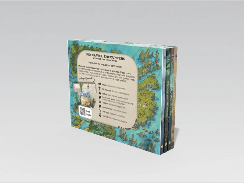 Encounters at a Glance: Into the Wild - Biom-Bücher (Scratch & Fold)