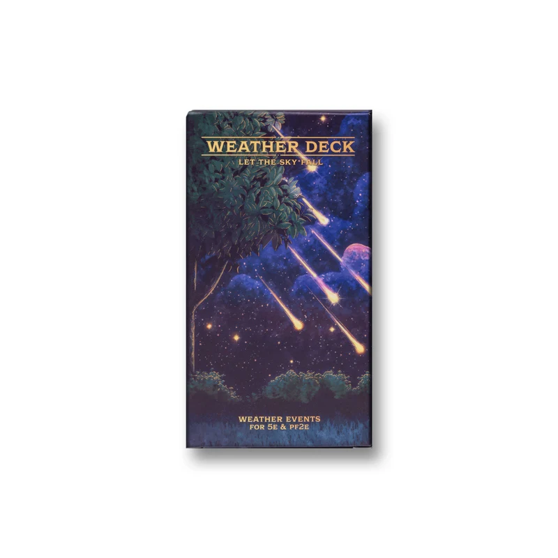Encounters at a Glance: Into the Wild - Weather Cards