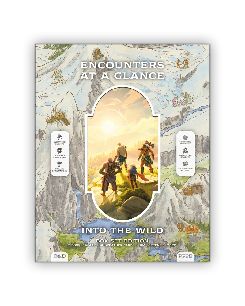 Encounters at a Glance: Into the Wild - Box Set - Scratch & Fold