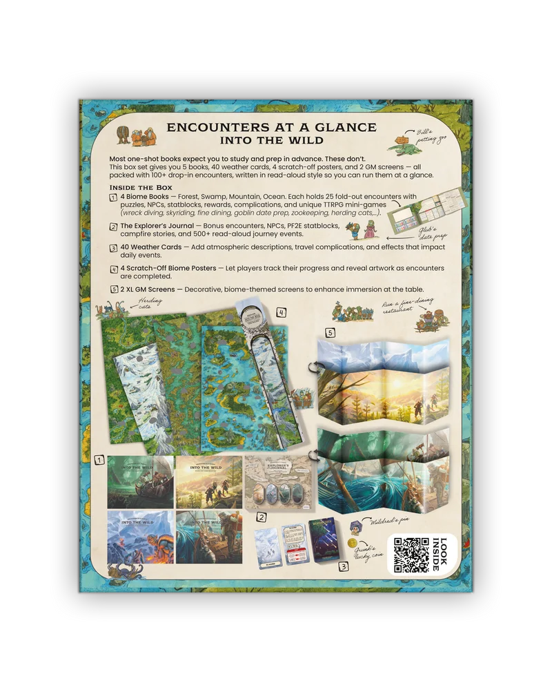 Encounters at a Glance: Into the Wild - Box Set - Scratch & Fold