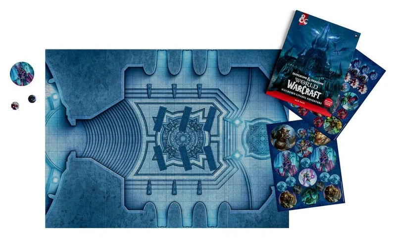 D&D Universes Beyond: World of Warcraft - Icecrown Citadel Abenteuer-Kartenpaket (ENG)