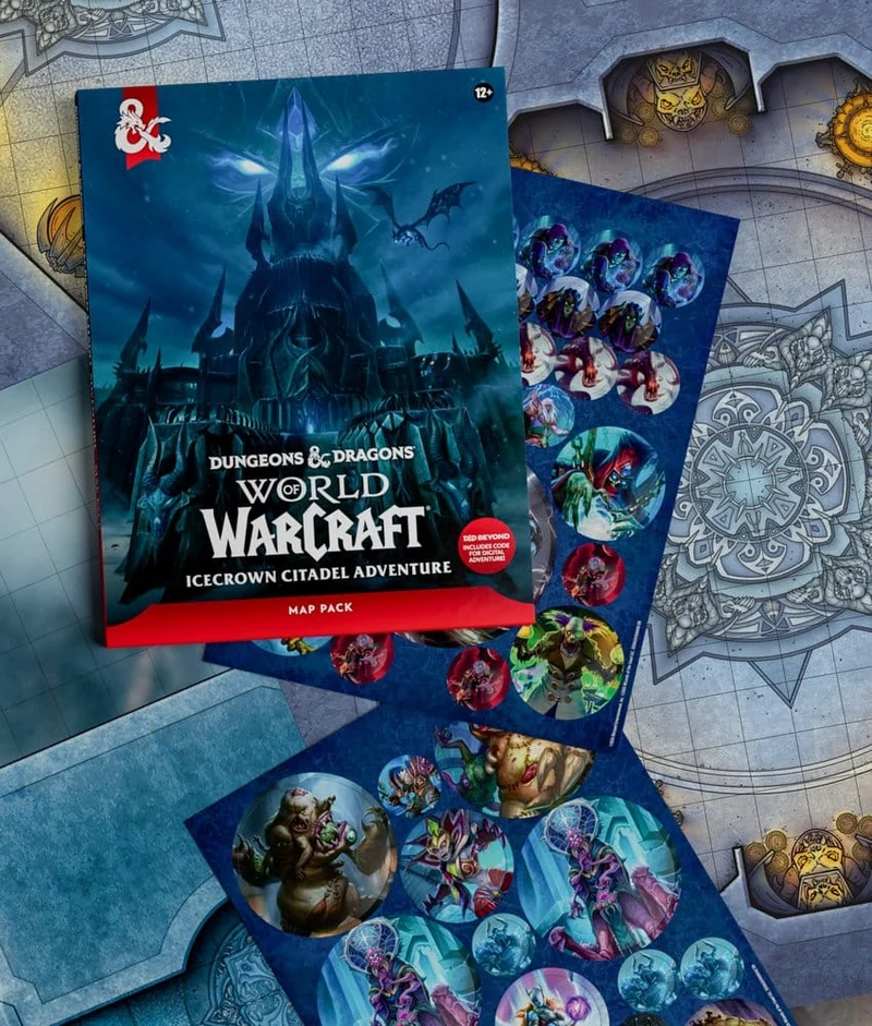 D&D Universes Beyond: World of Warcraft - Icecrown Citadel Abenteuer-Kartenpaket (ENG)