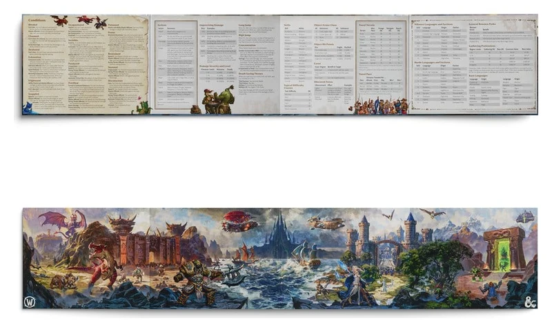 D&D Universes Beyond: World of Warcraft - Spielleiterschirm (ENG)