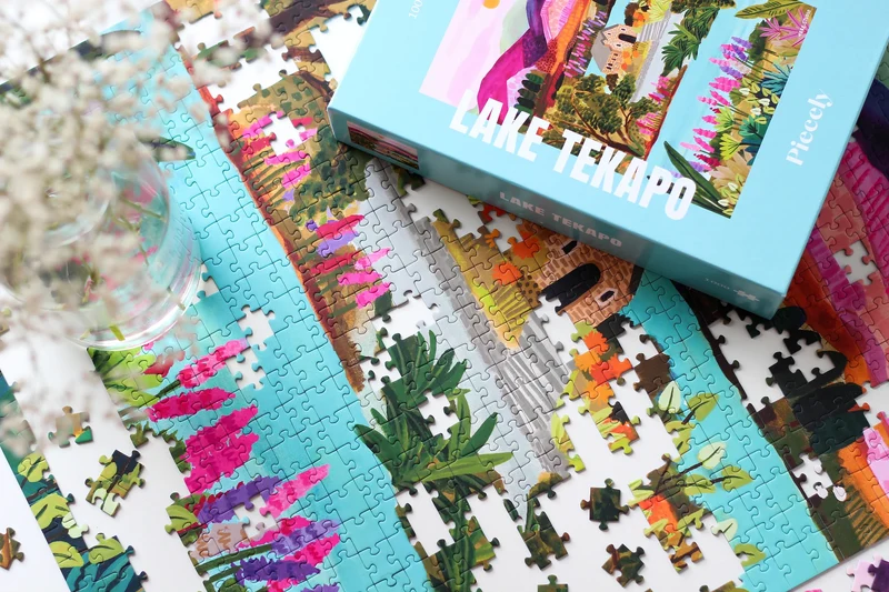 Piecely Lake Tekapo Puzzle, 1000 Teile