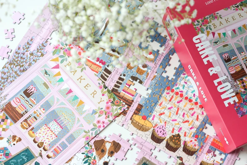 Piecely Cake & Love Puzzle, 1000 Teile