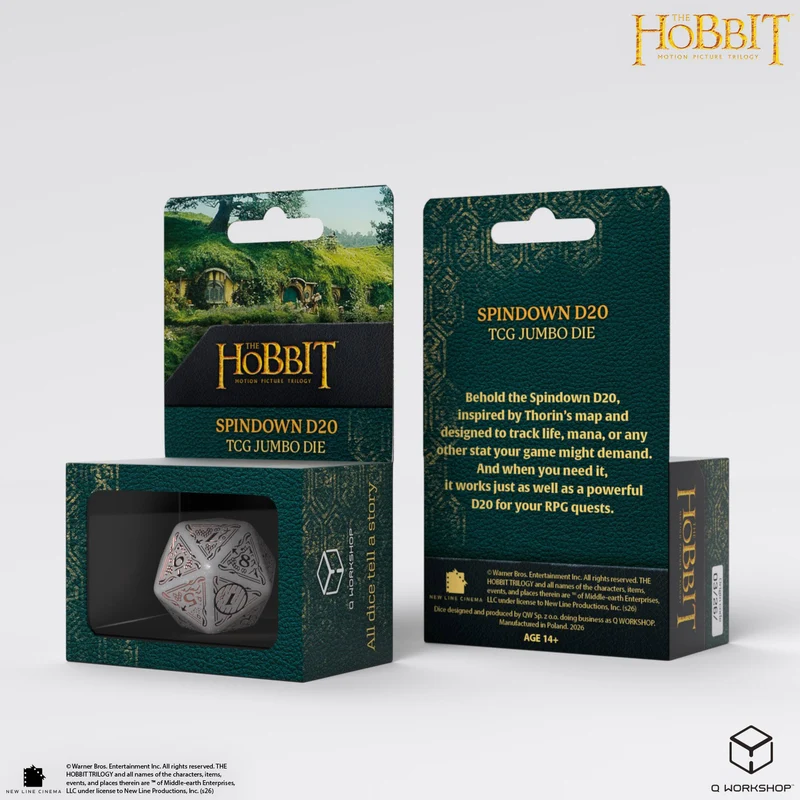 The Hobbit - Jumbo Spindown D20 Lifecounter