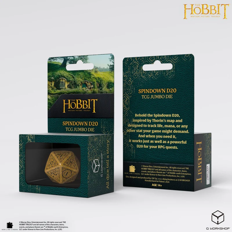 The Hobbit - Jumbo Spindown D20 Lifecounter