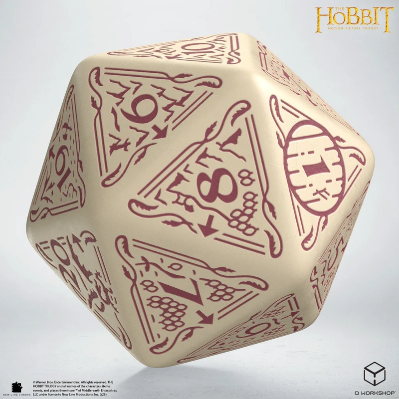The Hobbit - Jumbo Spindown D20 Lifecounter