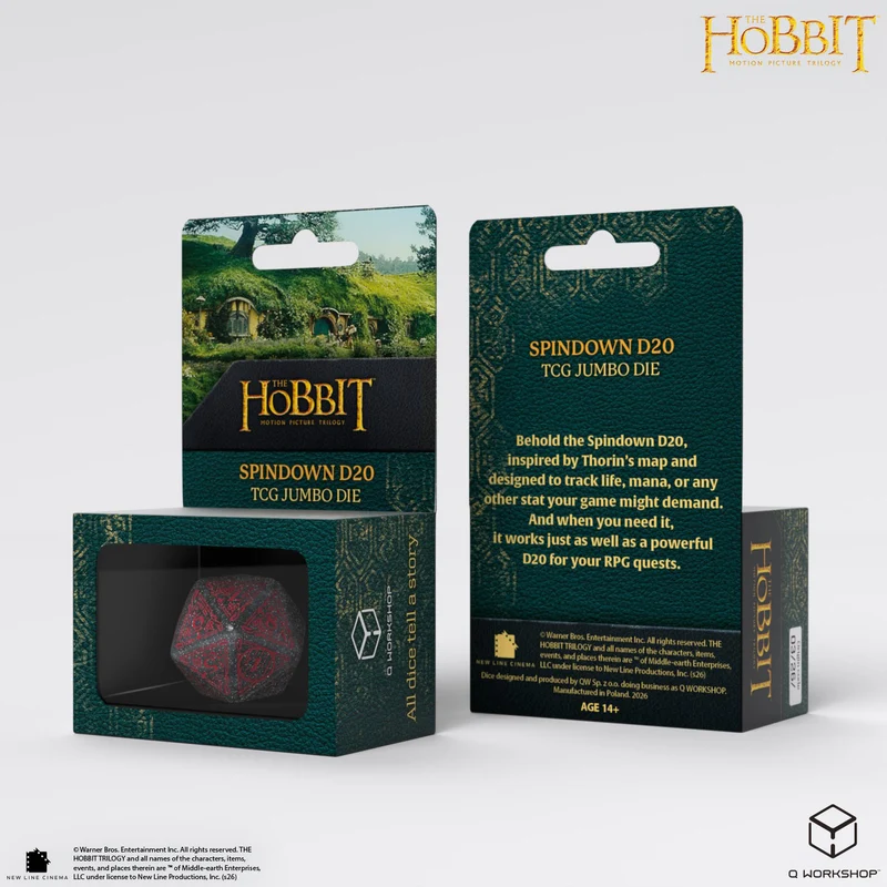 The Hobbit - Jumbo Spindown D20 Lifecounter