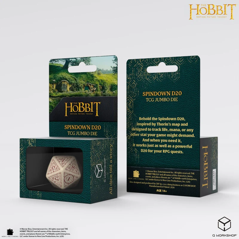 The Hobbit - Jumbo Spindown D20 Lifecounter