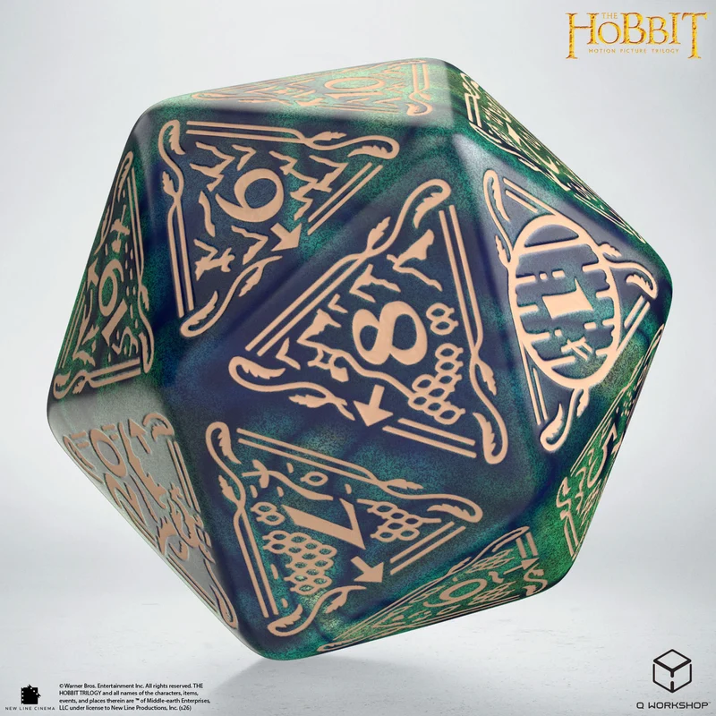The Hobbit - Jumbo Spindown D20 Lifecounter