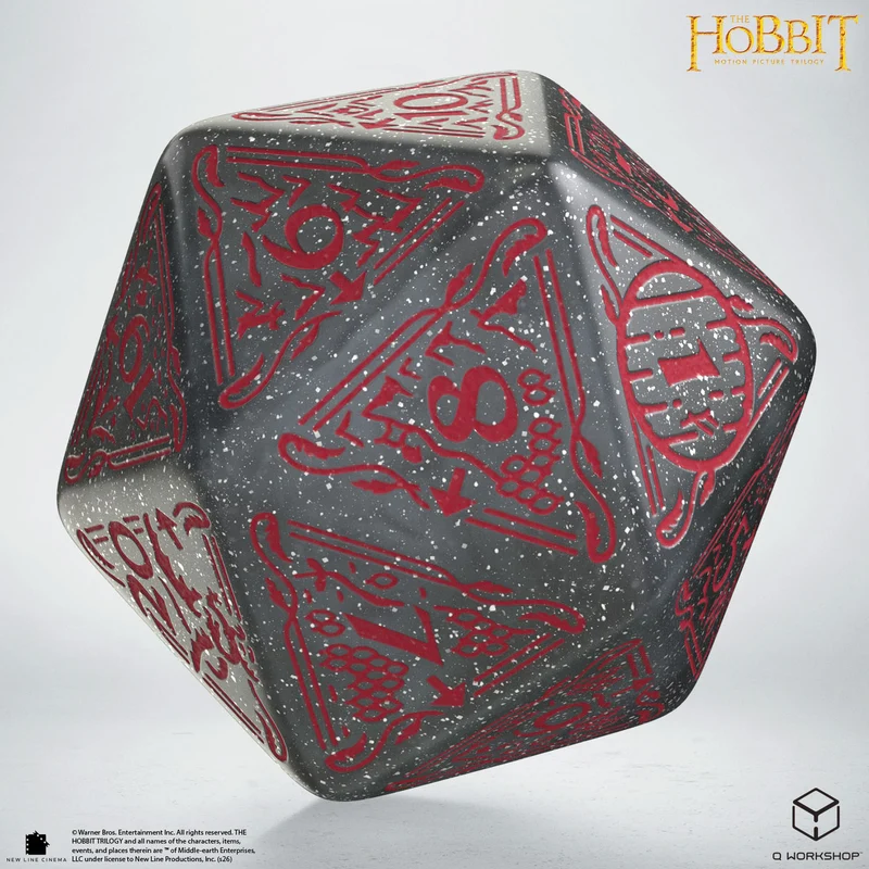 The Hobbit - Jumbo Spindown D20 Lifecounter