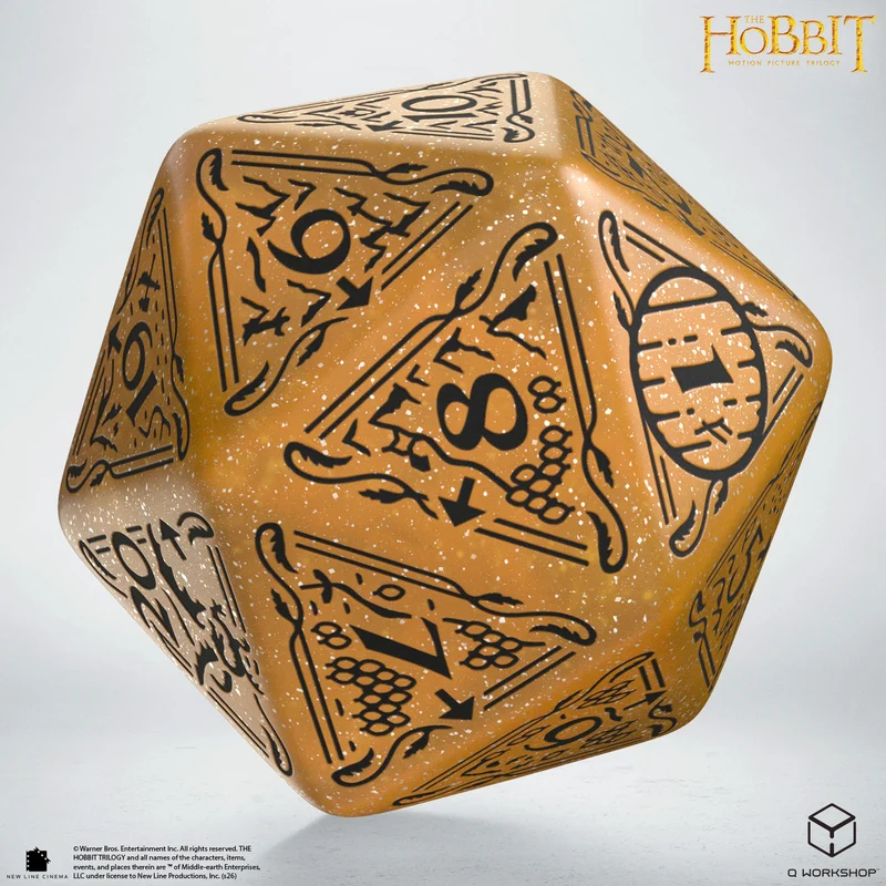 The Hobbit - Jumbo Spindown D20 Lifecounter