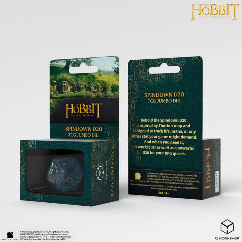 The Hobbit - Jumbo Spindown D20 Lifecounter