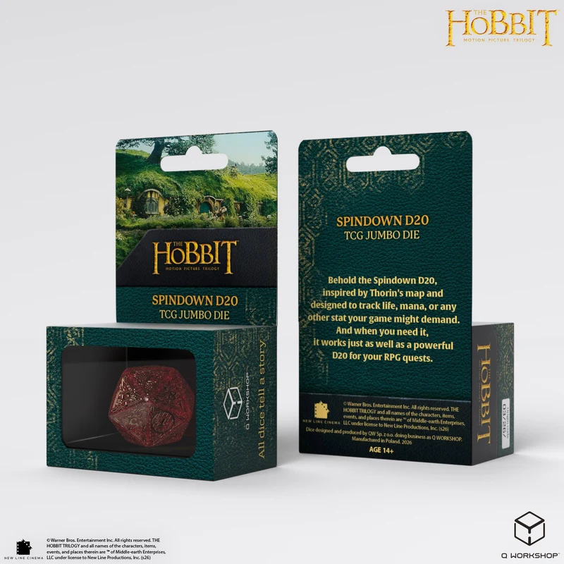 The Hobbit - Jumbo Spindown D20 Lifecounter