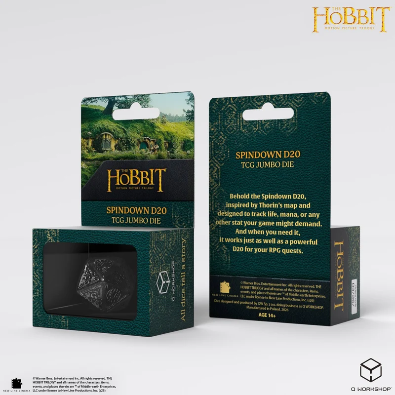 The Hobbit - Jumbo Spindown D20 Lifecounter