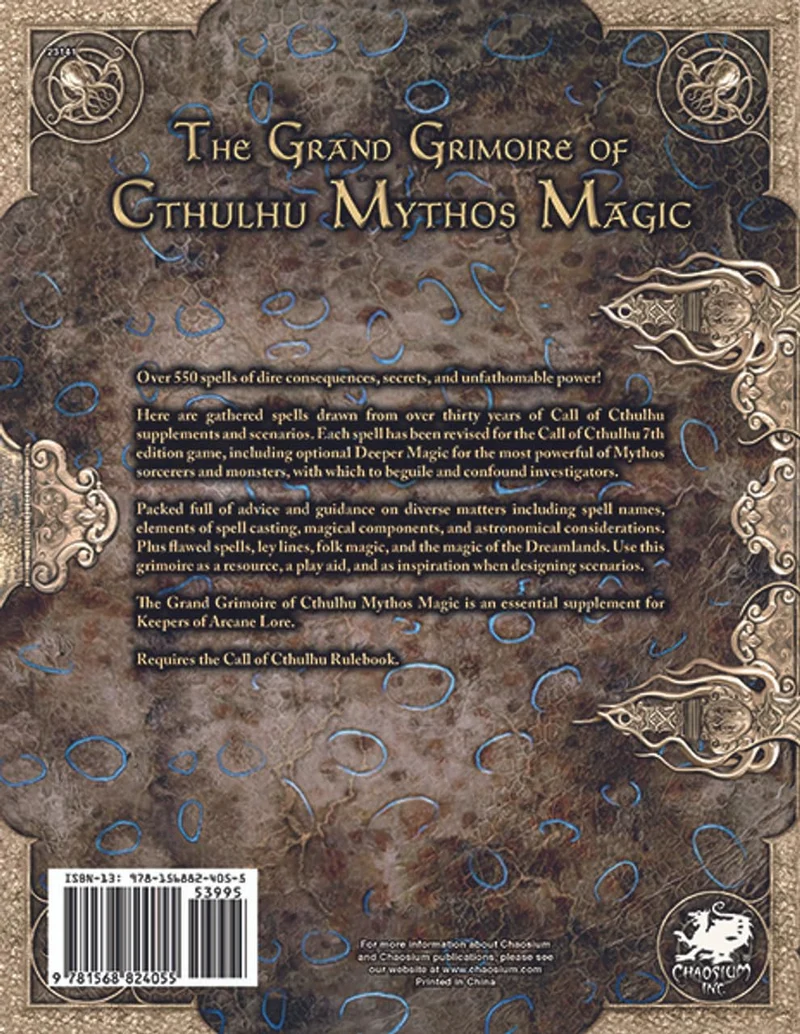 Call of Cthulhu - The Grand Grimoire of Cthulhu Mythos Magic - EN