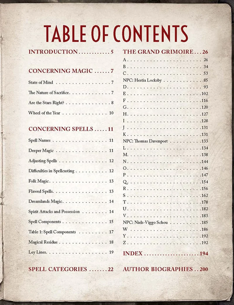 Call of Cthulhu - The Grand Grimoire of Cthulhu Mythos Magic - EN
