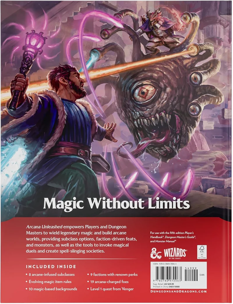 D&D - Arcana Unleashed - EN