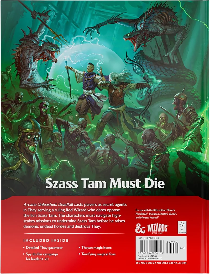 D&D - Arcana Unleashed: Deadfall - EN