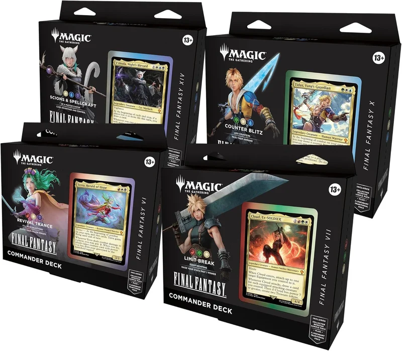 MTG - Final Fantasy Commander Deck Set - EN
